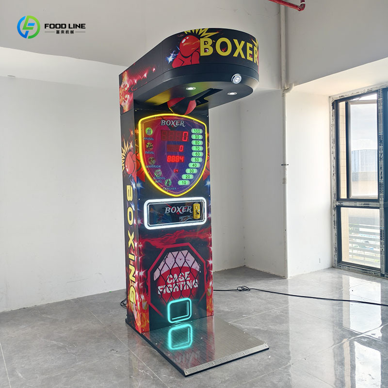 Arcade Game Coin - Máquina de Jogo de Boxe Eletrônica