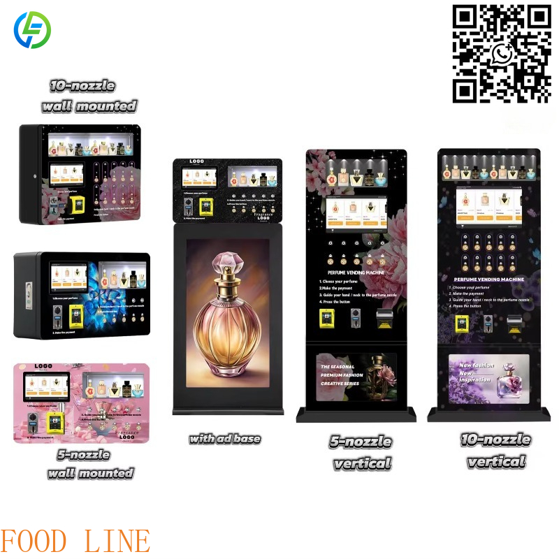 Commercial Vending Machine - Máquina de Venda Automática de Perfume