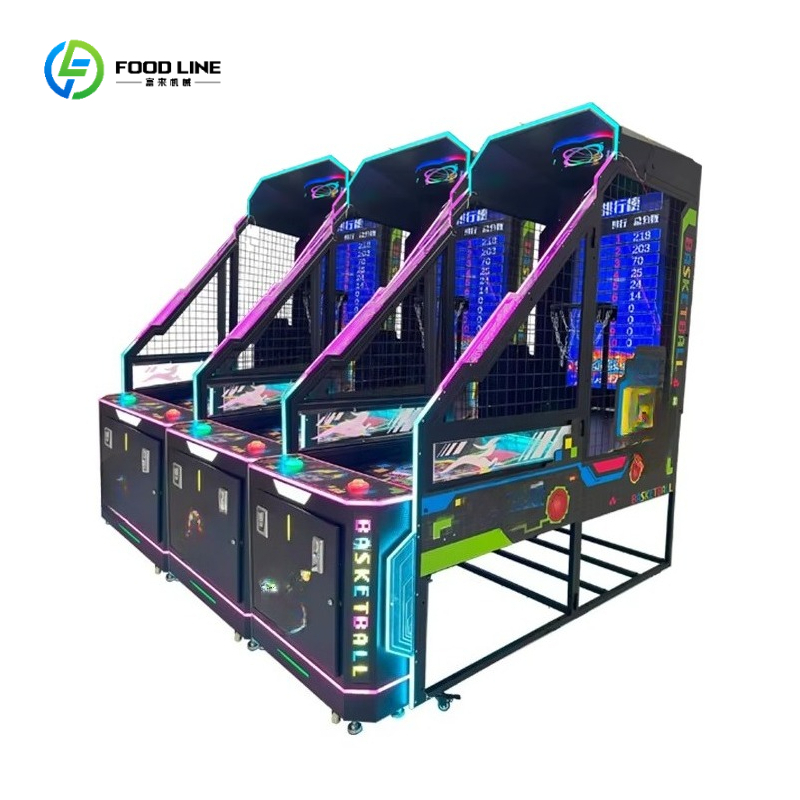 Arcade Game Coin - Máquina de Basquete Comercial Operada por