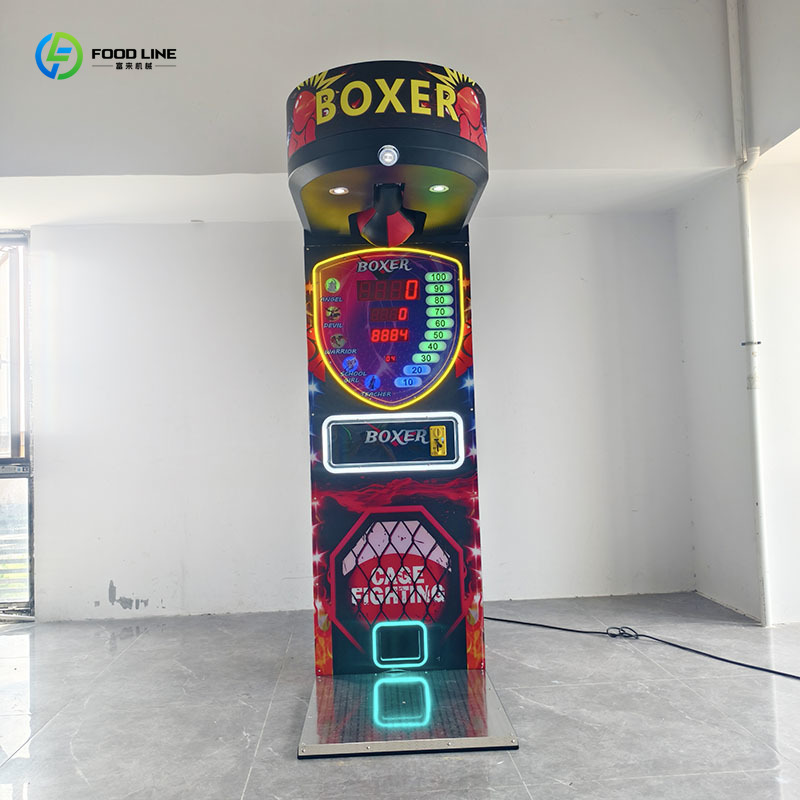 Máquina de Jogo de Boxe Eletrô - Arcade Game Coin avaliação e preço