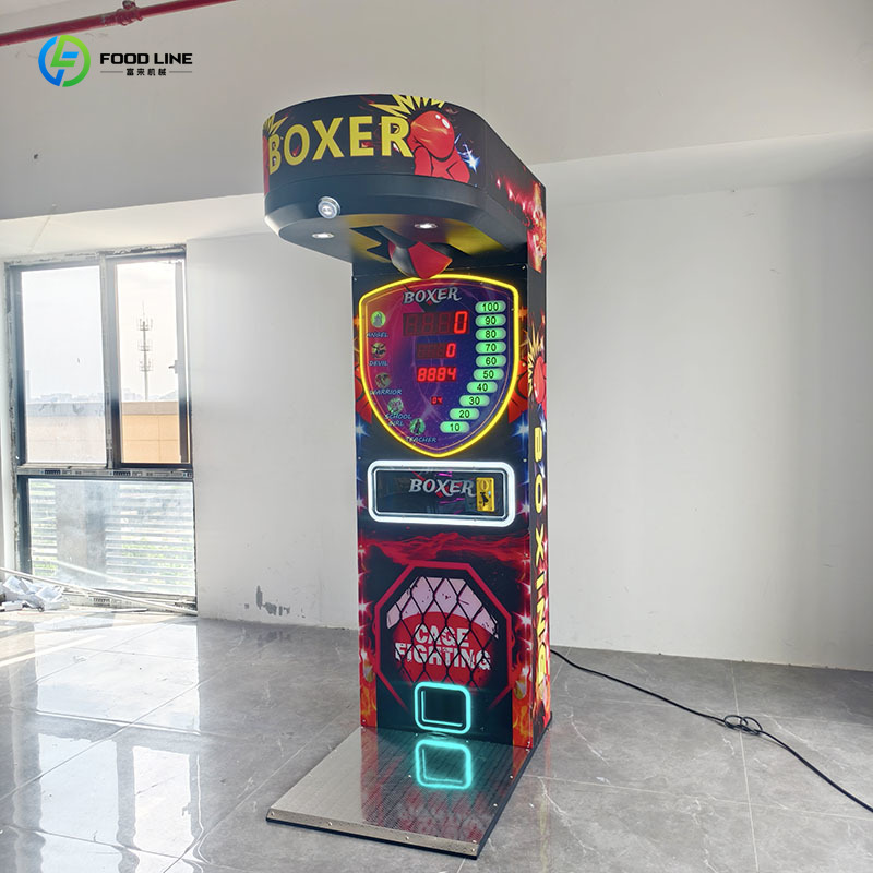 Máquina de Jogo de Boxe Eletrô - Arcade Game Coin avaliação e preço