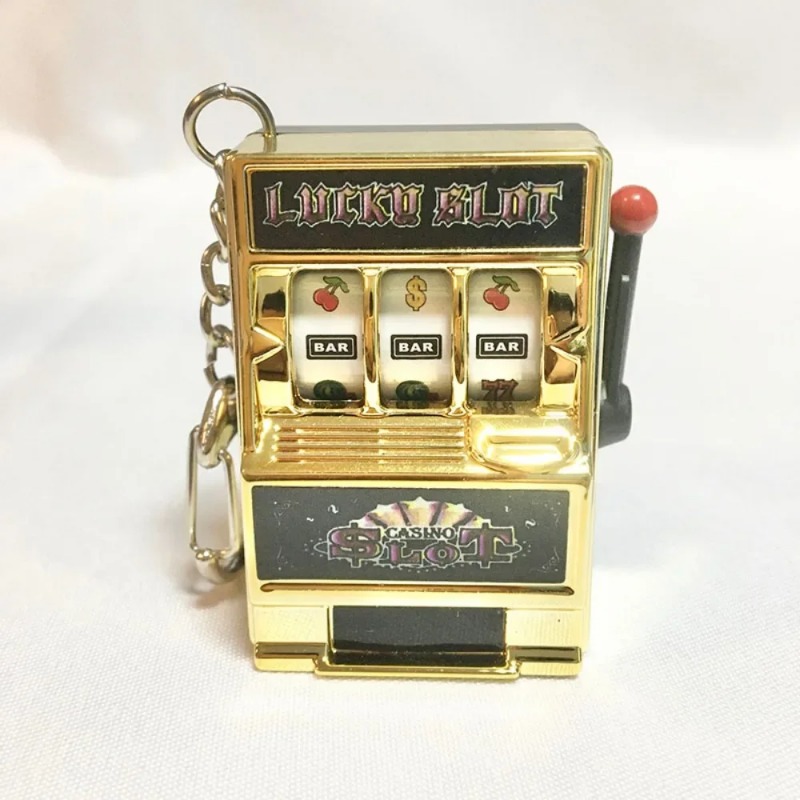 Chaveiro Mini Máquina de Slot  - Fruit Slot Machine avaliação e preço