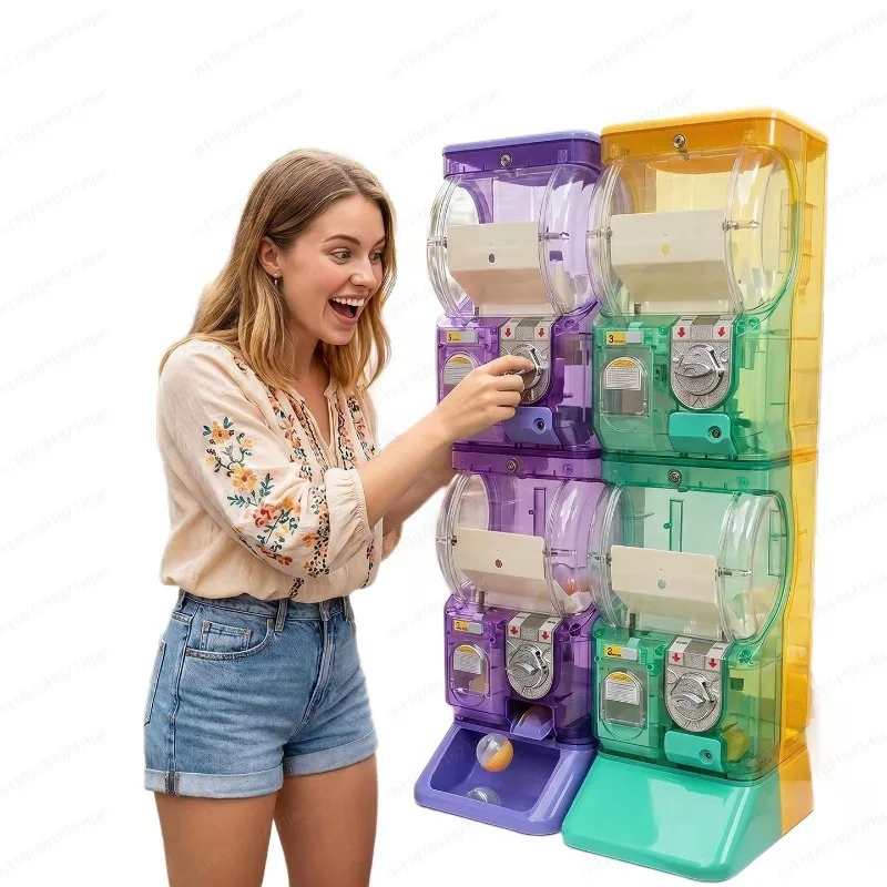 Máquina Gashapon Transparente  - Arcade And Vending avaliação e preço