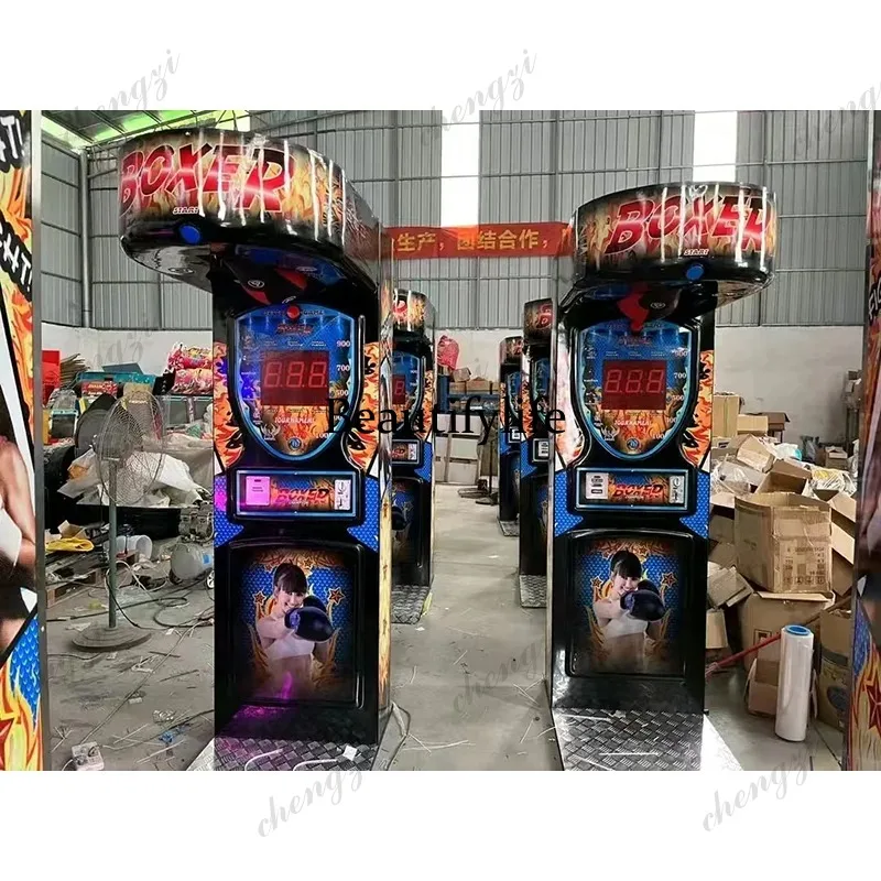 Máquina de Jogo de Boxe Indoor - Arcade Game Coin avaliação e preço