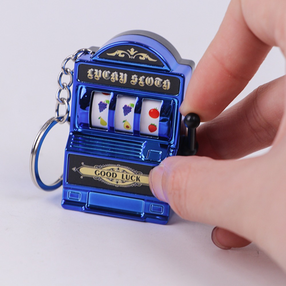 2 Peças Chaveiro de Máquina de - Fruit Slot Machine avaliação e preço