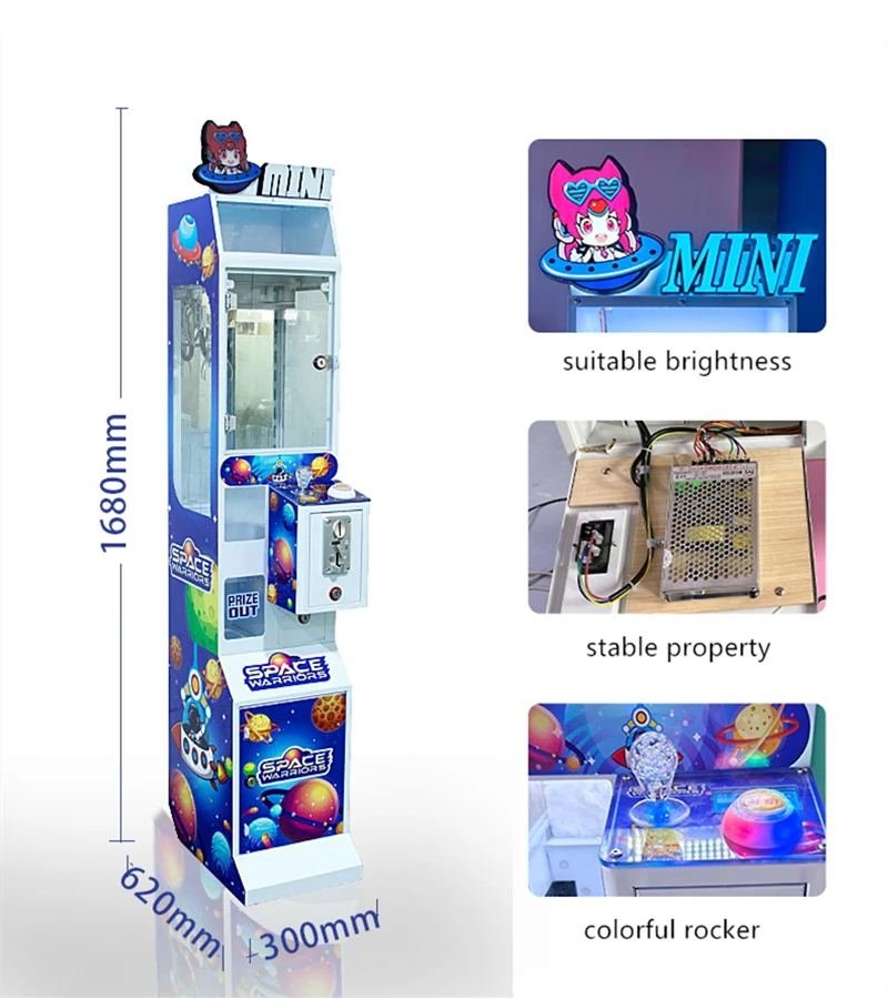 Máquina de Garra Mega Mini par - Bill Acceptor Vending avaliação e preço